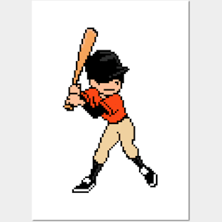 8-Bit Batter - San Francisco Posters and Art